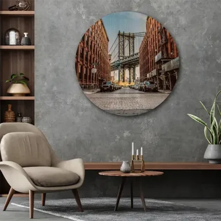 muurcirkel sfeerfoto new york