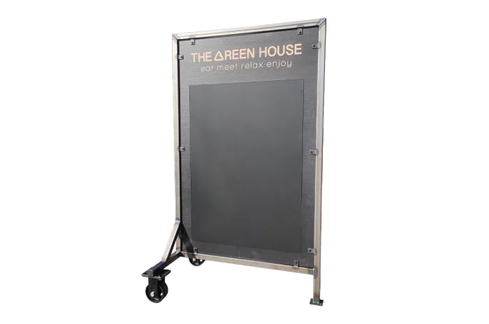 Circulair stoepbord