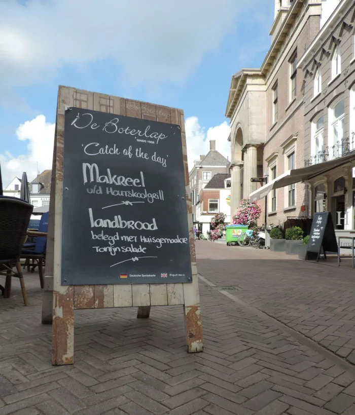 Stoepbord met Krijtbord - Afbeelding 2